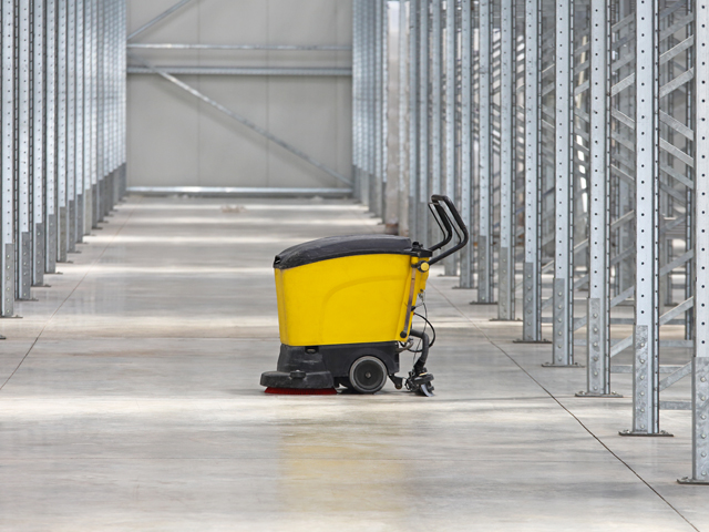 warehouse cleaning