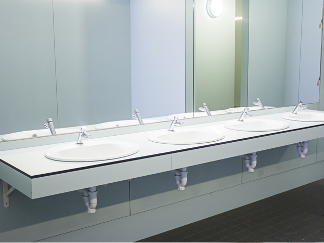 office restroom