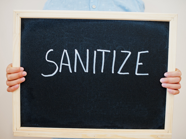 Sanitize