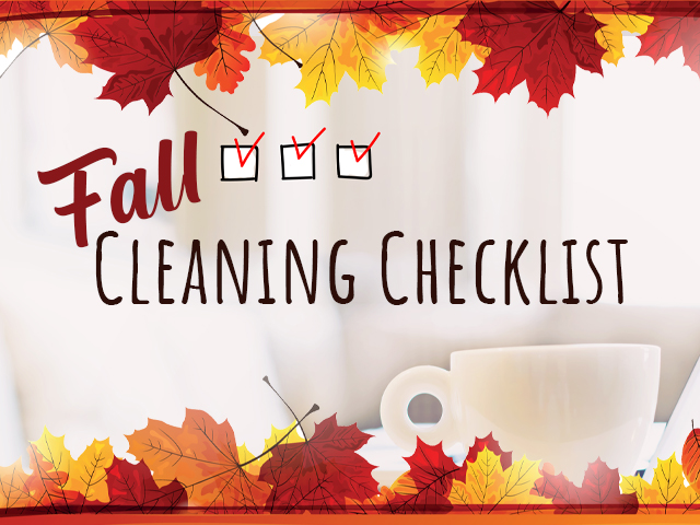Cleaning Checklist