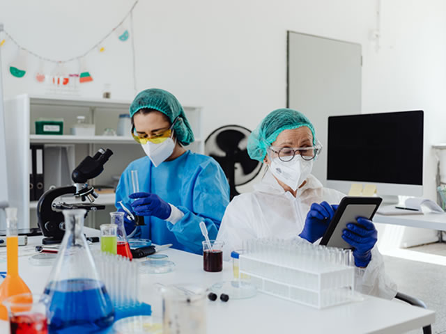 laboratory cleaning