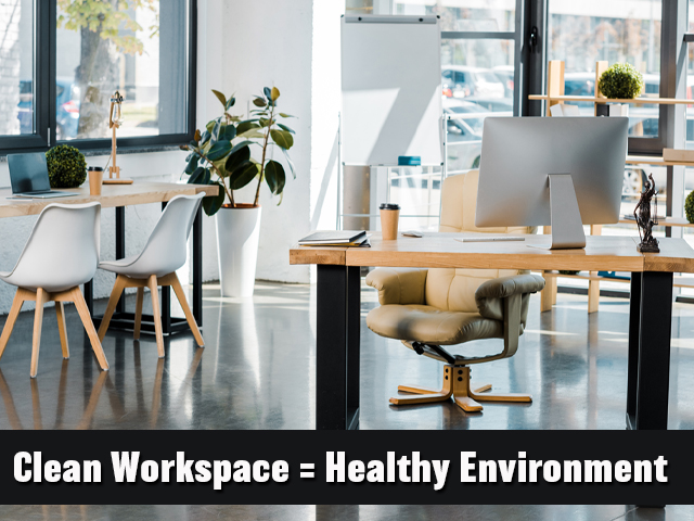 Cleaner workspace